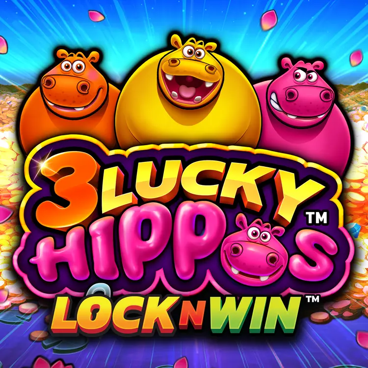 Three Lucky Hippos™ LockNWin